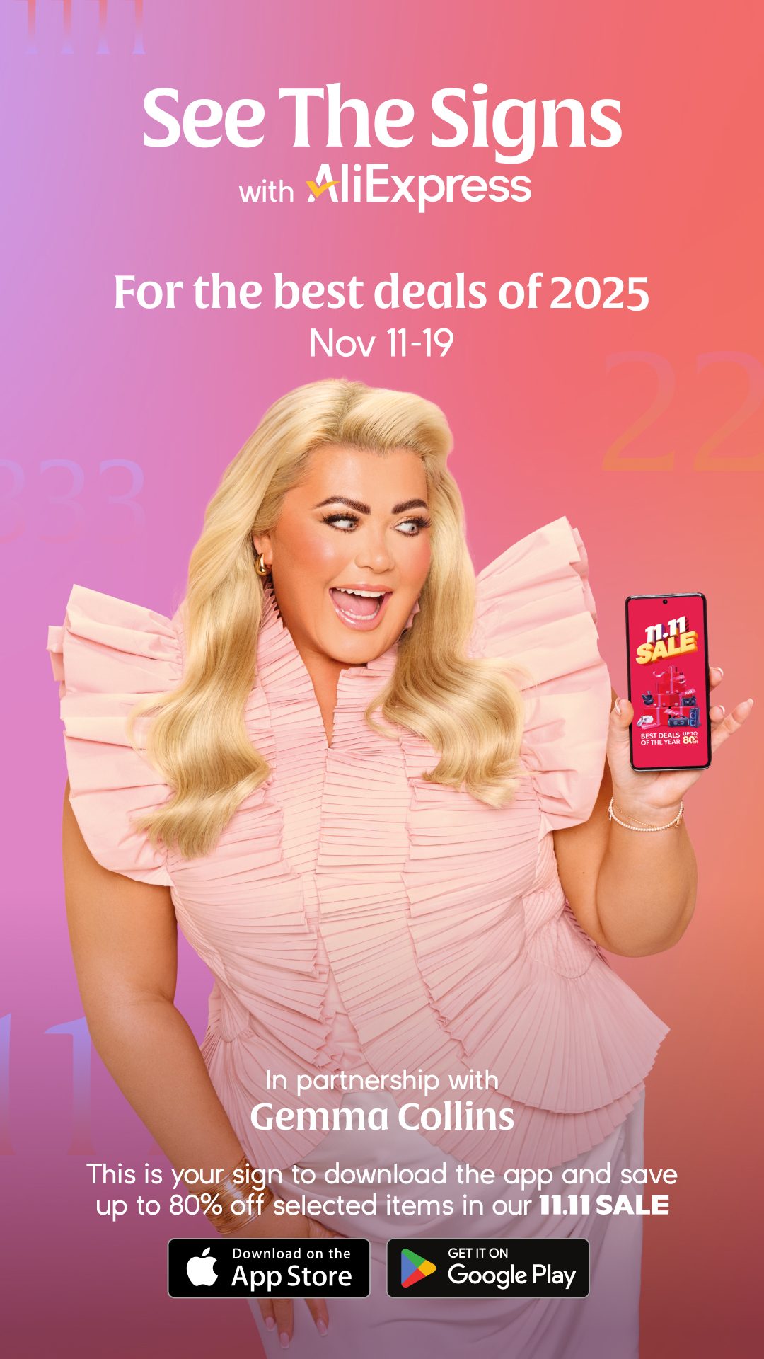 Gemma Collins OOH billboard